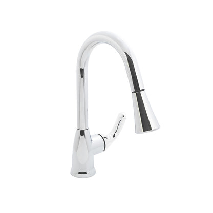 Grifo de cocina monomando, extraíble, Earth Luxe Niagara Cromado.
