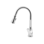 Grifo de cocina monomando, extraíble, Earth Luxe Niagara Cromado.