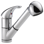 Grifo extraíble para cocina, Peerless P18550LF, 1 o 3 Agujeros.