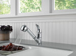 Grifo extraíble para cocina, Peerless P18550LF, 1 o 3 Agujeros.