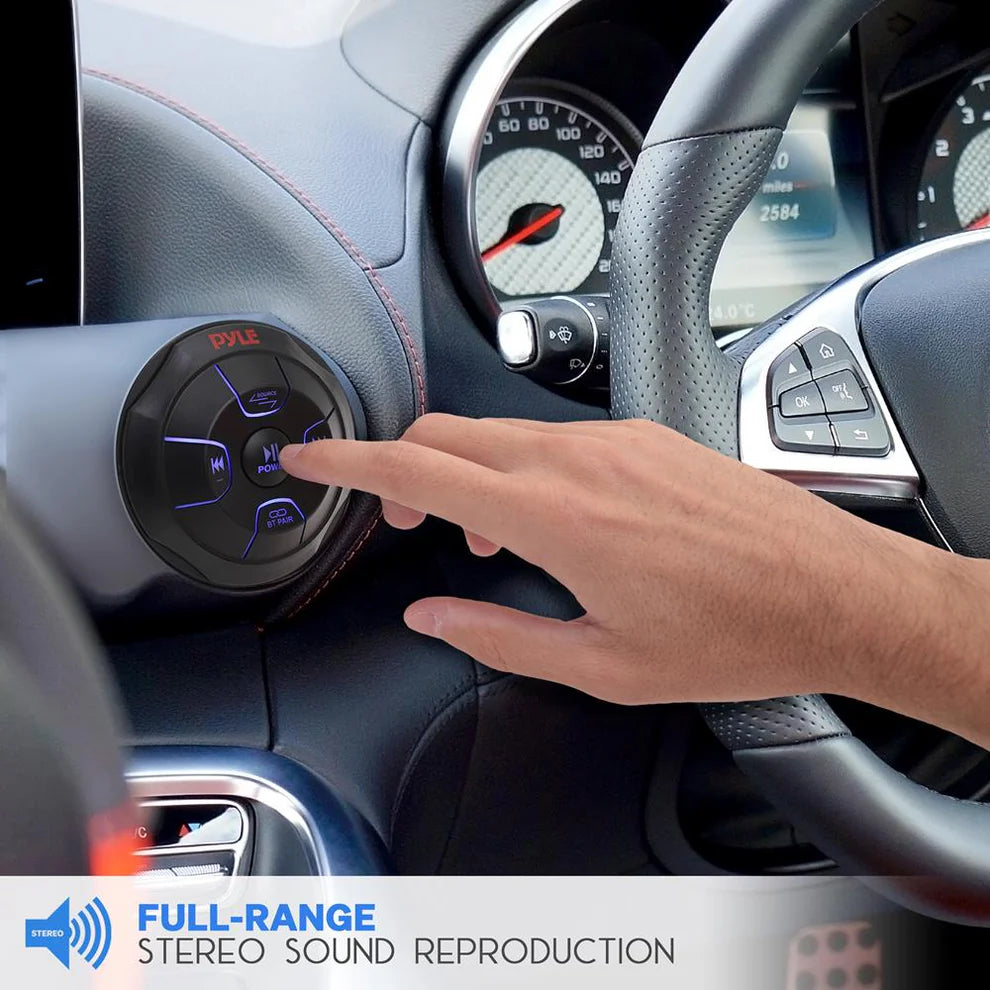 Controlador de audio Bluetooth inalámbrico, USB, AUX, Pyle.