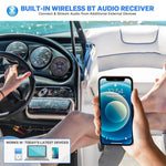 Controlador de audio Bluetooth inalámbrico, USB, AUX, Pyle.