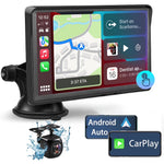 Autoestéreo 7" CarPlay Android Auto Cámara Reversa