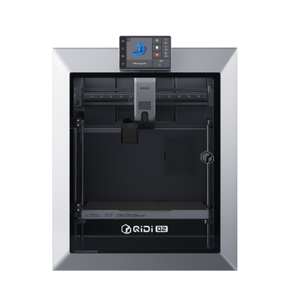 Impresora 3D QIDI Max4 Combo plateada con cámara calefaccionada y almacenamiento de filamento — vista 6
