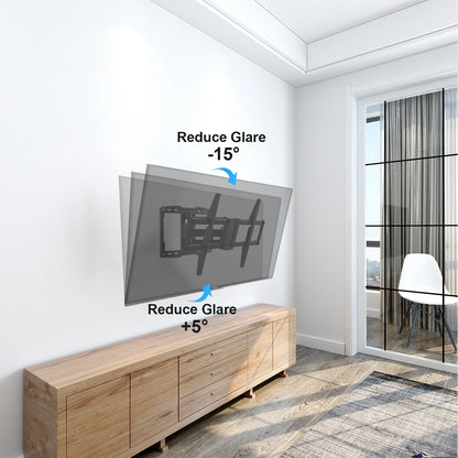 Soporte TV USX STAR 37-86” Brazo Movible Inclinable Giratorio SLM019