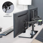 VIVO STAND-V002FG Soporte Doble Monitor 13 a 32"