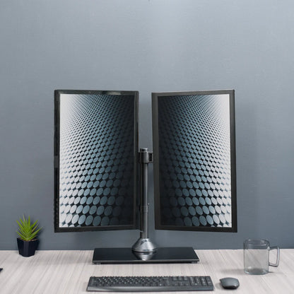 VIVO STAND-V002FG Soporte Doble Monitor 13 a 32"