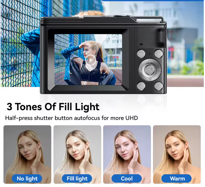 Cámara Digital RIVGOT FHD 1080P mini