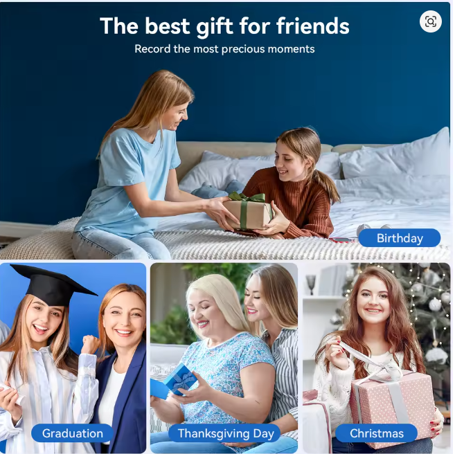 Cámara Digital RIVGOT FHD 1080P mini