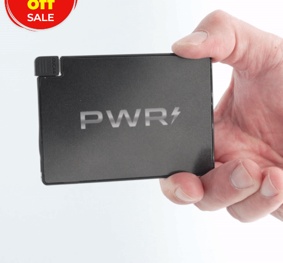 Cargador portatil ultrafino para apple/android