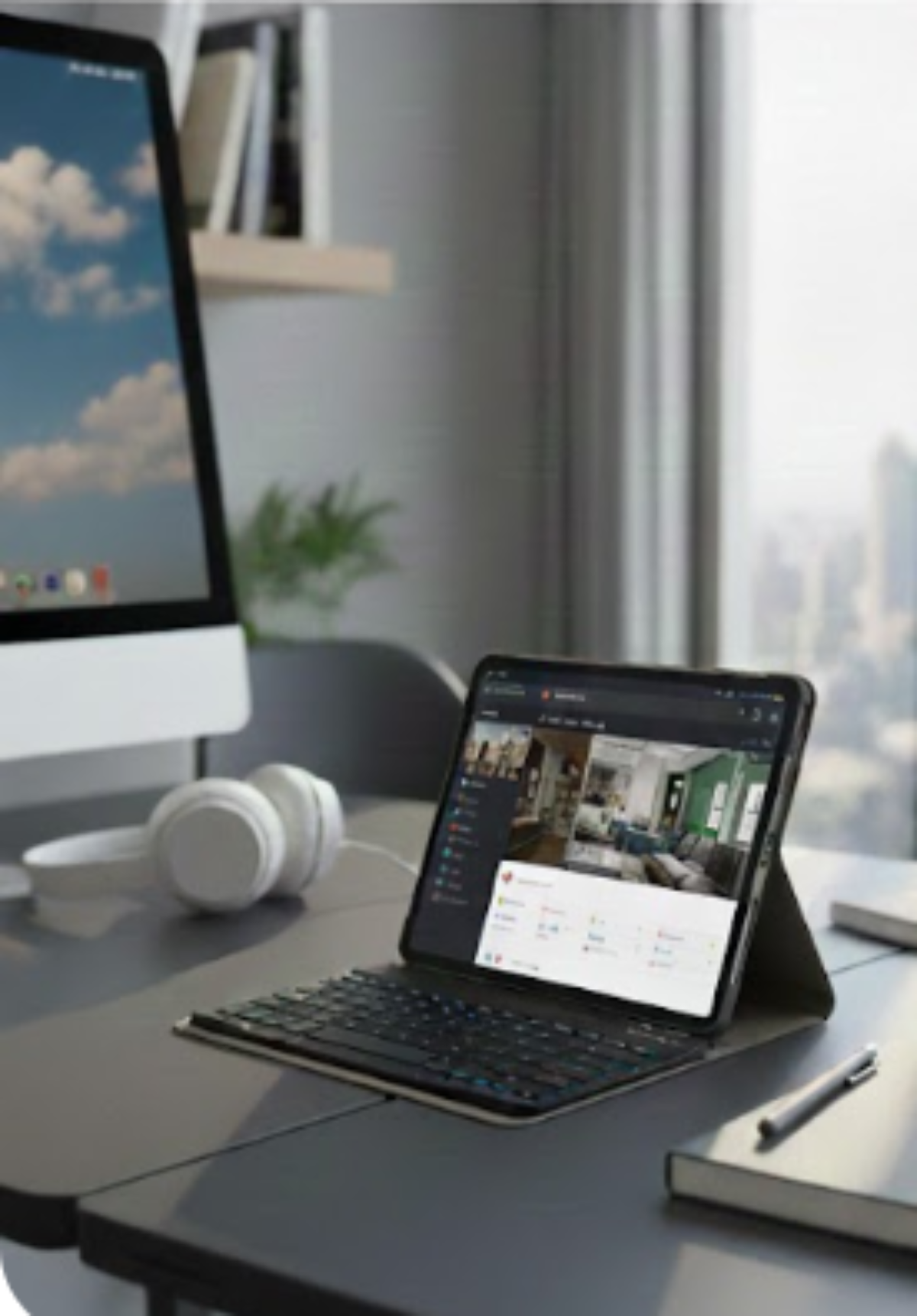 Funda Teclado Magnético Removible iPad 10.2"(7ª/8ªGen)Air 3 Pro10.5"