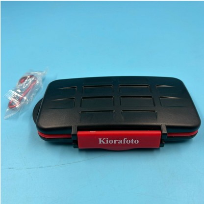 Caja para almacenamiento de tarjetas 6 CF Kiorafoto
