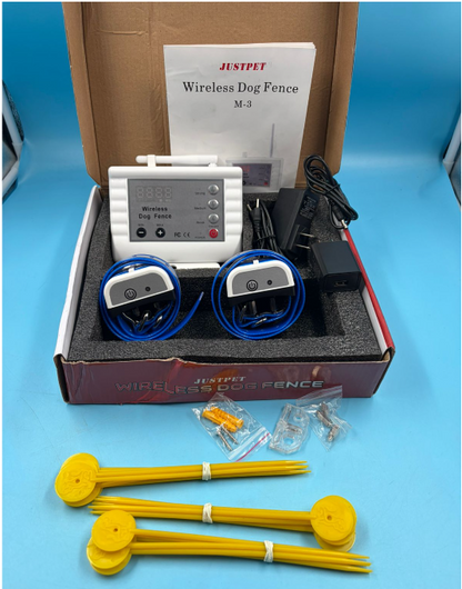 Cerco Invisible JustPet M3 2 Collares Inalámbrico (USADO)