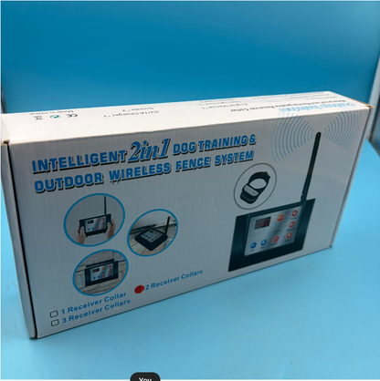Sistema Cerca Invisible 2 Collares Recargable