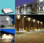 Lámpara LED Exterior 100 W Wall Pack 80W 5700K. BRONZE