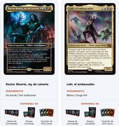 Magic The Gathering Marvel Doom Prevails 100 Cartas