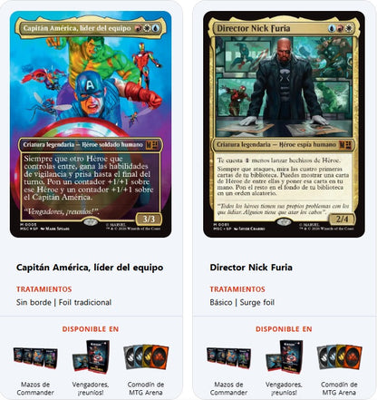 Magic The Gathering Marvel Avengers Assemble 100 Cartas