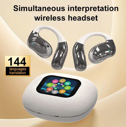 Auriculares Bluetooth con traducción por IA, cancelación de ruido. YJ33
