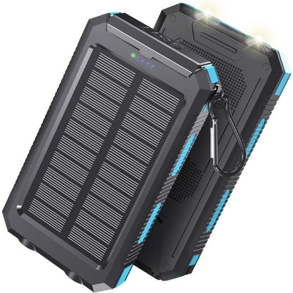 Bateria portatil solar 36800 mAh IP65 (USADO)