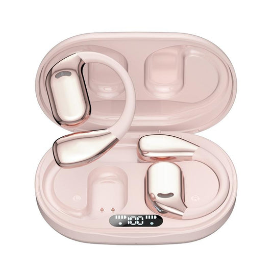 Auriculares inalámbricos Bluetooth M75 con pantalla digital.