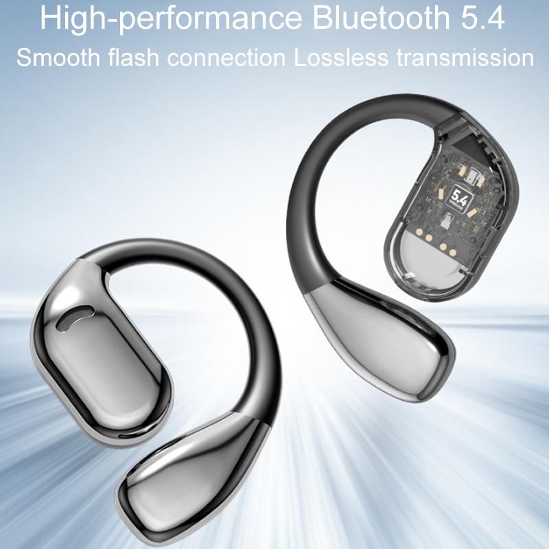 Auriculares inalámbricos Bluetooth M75 con pantalla digital.