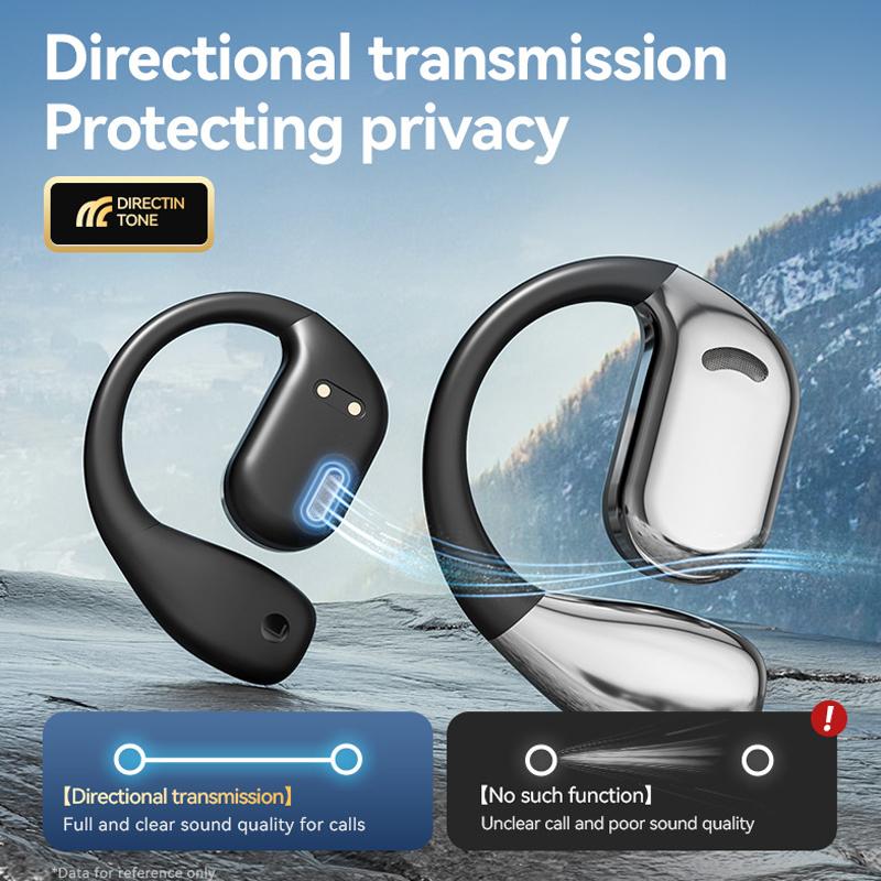 Auriculares inalámbricos Bluetooth M75 con pantalla digital.