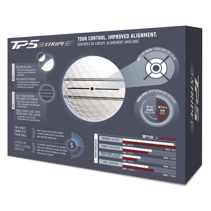 Pelotas Taylormade Golf Tp5 Stripe Docena