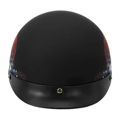 Casco De Motocicleta Vcan de cara abierta, V5. talla M