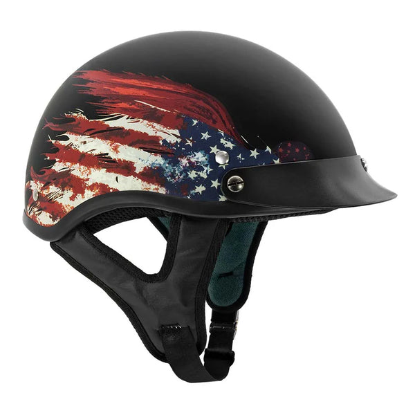 Casco De Motocicleta Vcan de cara abierta, V5. talla M