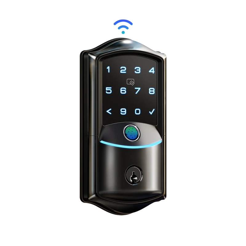 Cerradura Inteligente WiFi Huella Teclado VE027