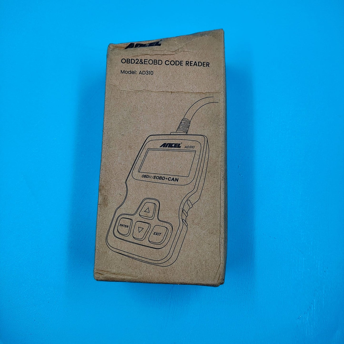 ANCEL- lector de códigos de fallas de motor de automóvil CAN AD310