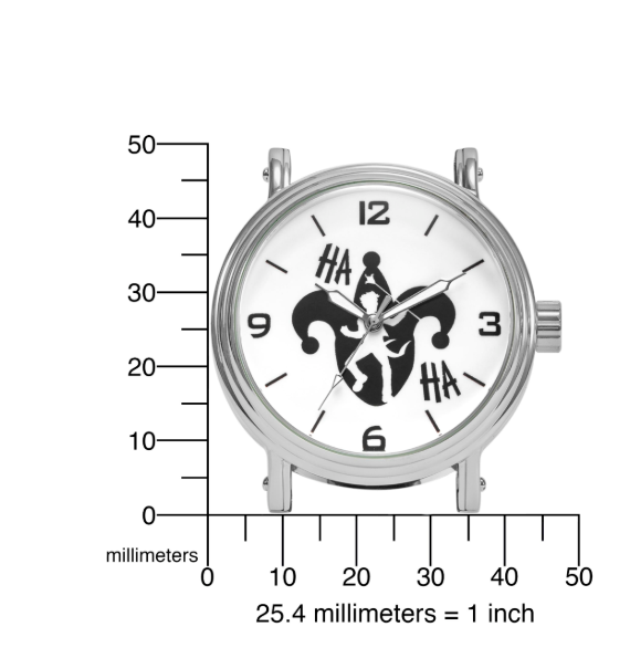 Reloj vintage para adultos, Joker, analógico de cuarzo, DC.