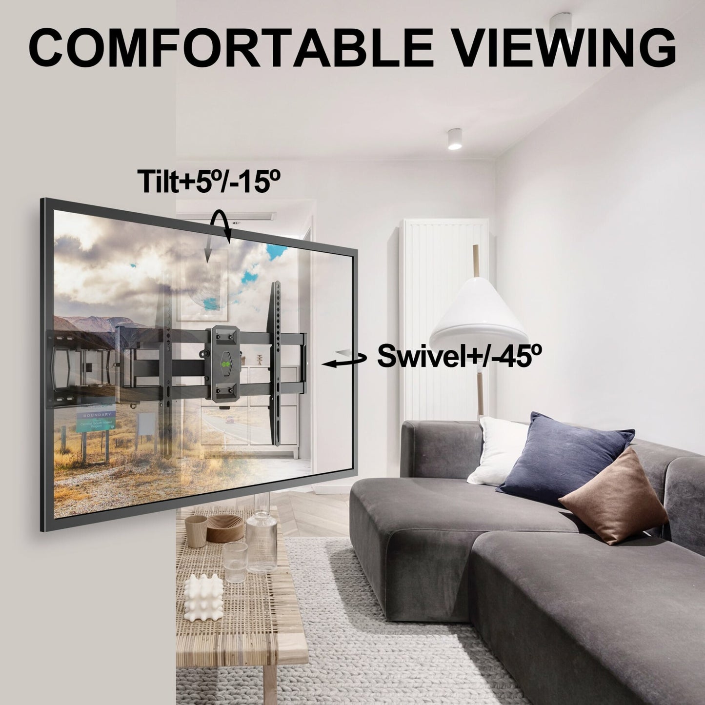 Soporte De Pared De Television 37-86 Vesa 600*400 Xml028k Usx Mount