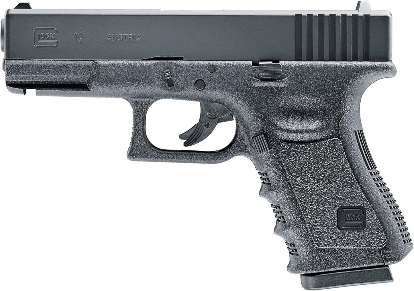 Pistola De Aire Comprimido Bb, Glock 19 Gen 3, Cal. .177