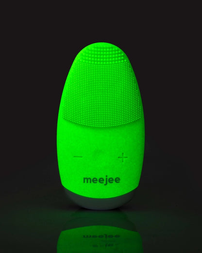 Masajeador De Limpieza Facial Ultrasonico Meejee Neon.