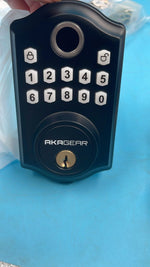 Cerradura De Puerta Con Teclado Electrónico Y Con Huella Digital