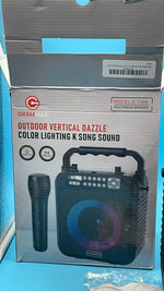 Máquina De Karaoke Con 1 Micrófono Inalámbrico