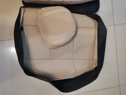 Fundas Asiento Automóviles KIDYACWST Beige Delanteras y Traseras