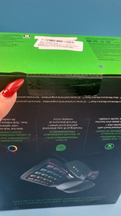 Razer Tartarus Pro Keypad Gamer Óptico Negro