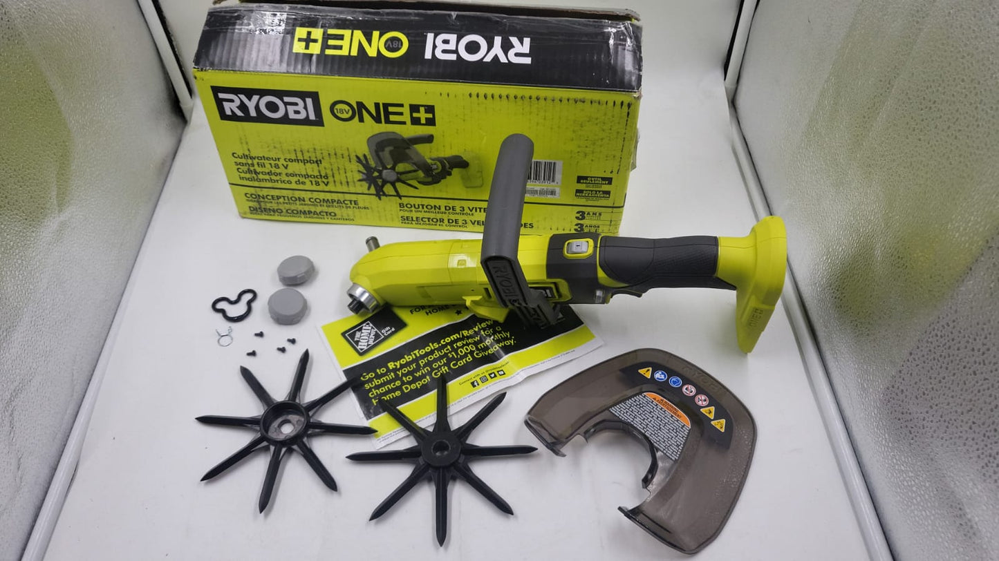 CULTIVADOR COMPACTO 18V ONE+ SOLO HERRAMIENTA RYOBI