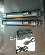 Máquina de karaoke, Bluetooth-portátil, HHWR con 2 micrófonos.