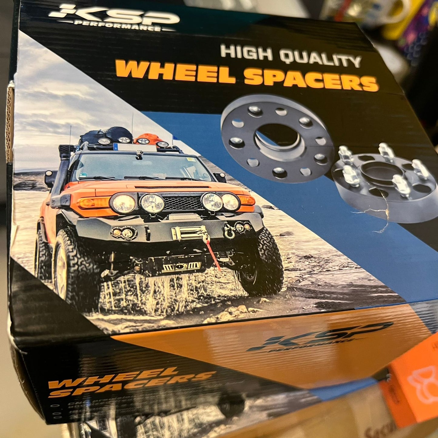 KSP - Espaciadores de rueda de 6x5.5, 1.5"