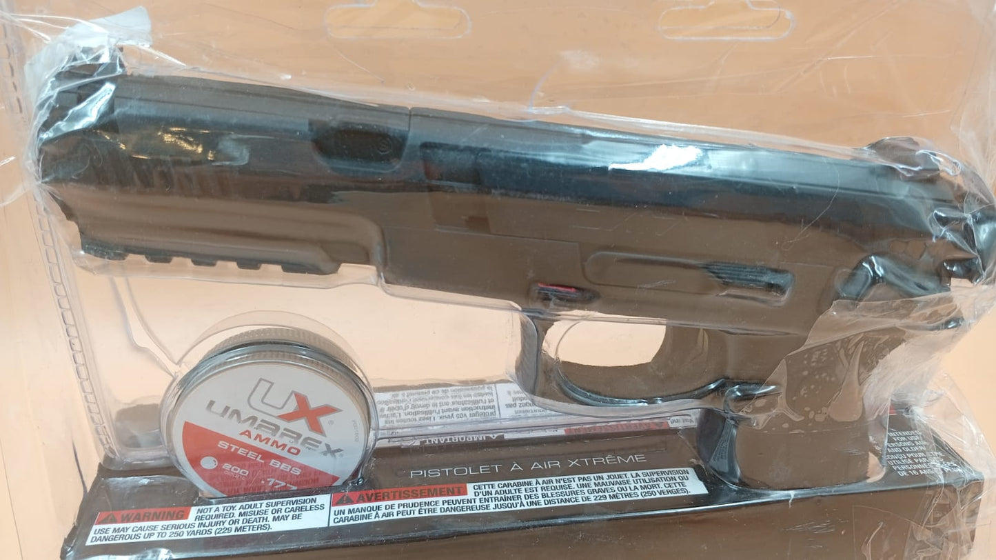 Umarex, Pistola de aire comprimido, perdigones .177,(USADO).