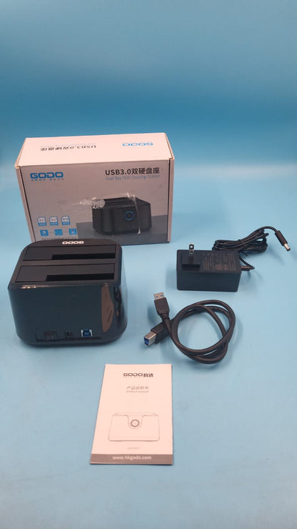 GODO USB 3.0 a SATA III Mini estación de acoplamiento  DD Externo