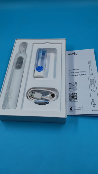 Cepillo de dientes eléctrico recargable, impermeable, (USADO).