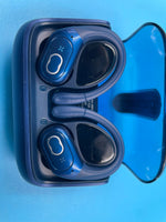 Aptkdoe - Auriculares Inalámbricos,Azules.