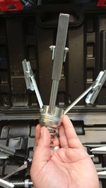 Kit de pulidores de cabezas de motor, de 3/4 a 7".(USADO)