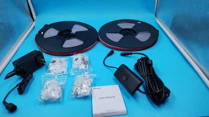 Tira de luces LED para exteriores Govee H70A2 RGBIC, 65.6FT Wi-Fi