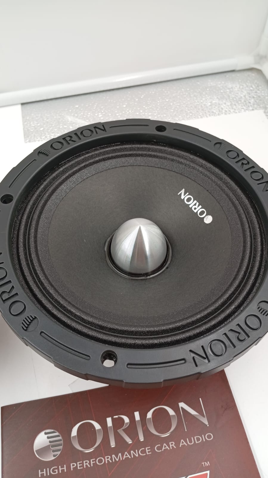 Bocinas 6.5", 8 ohmios, estéreo profesional audio, ORION.
