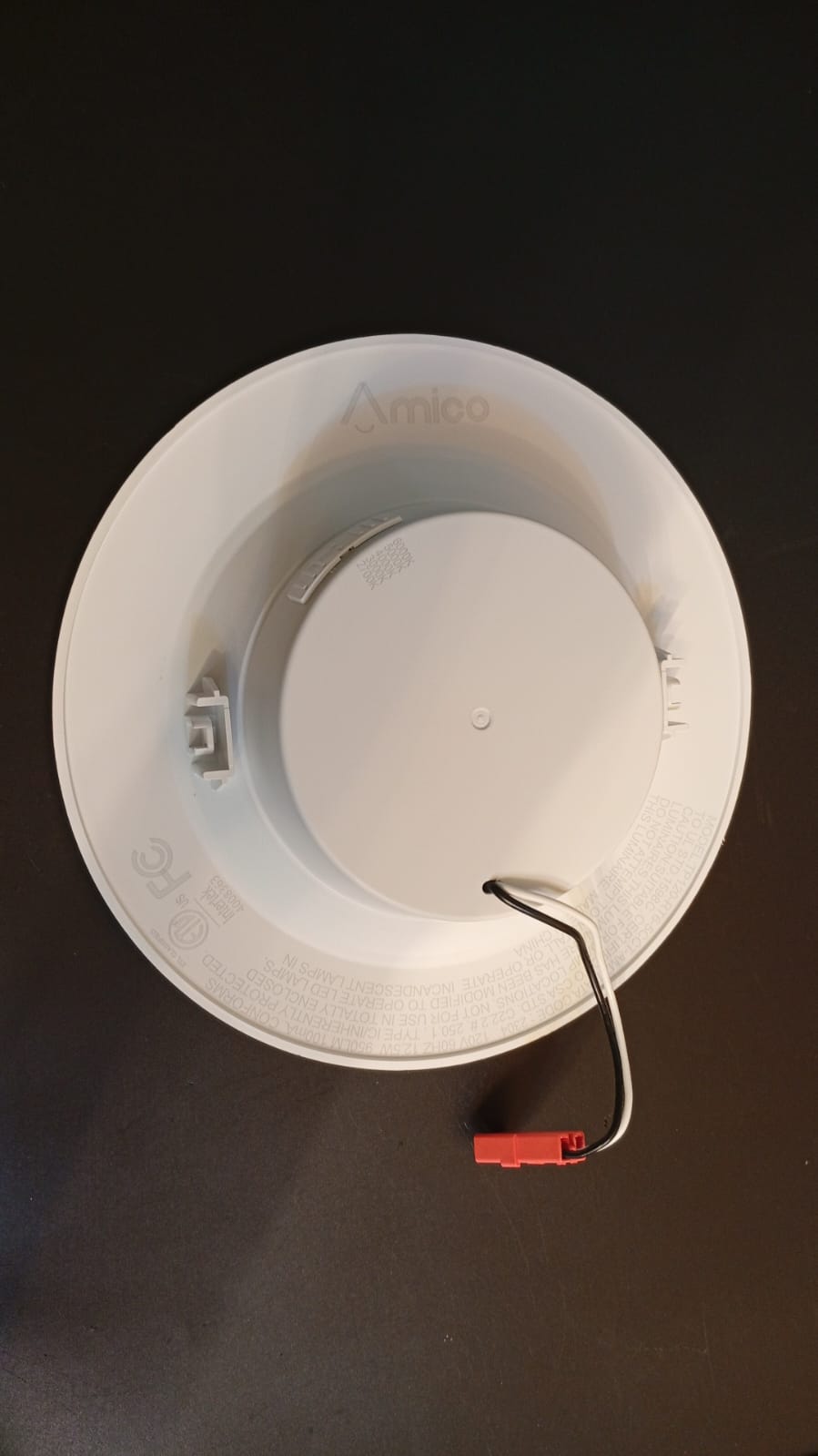 Amico Iluminación empotrable LED 5CCT de 5/6", 20 piezas.